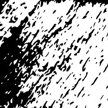 Black and white vector texture scratch roughness background for decoration Illustrazione stock