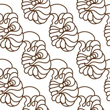 Black and white vector wave patterns. Adult Coloring pages. Stock Illustration