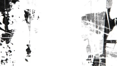 Black and White Vertical Grunge Overlay Seamless Loop Vidéo 328393054