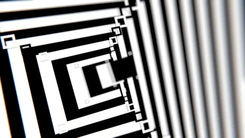 Black and White Visual Stock Footage 110816198