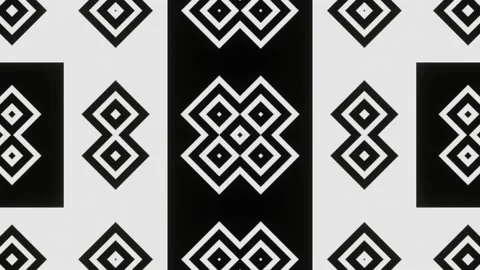 Black and white VJ Loop is an abstract animation of squares for visualizations. Stock Footage 172530789