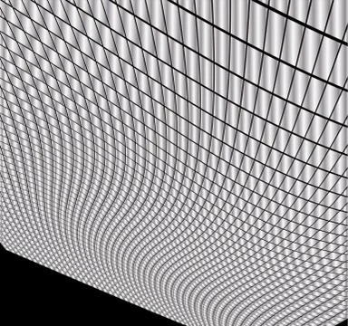 Black and White wave background Stock Illustration