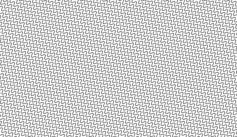 Black and white wavy lines pattern vector design with hand drawn zigzag texture イラスト素材