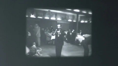 Black and White Wedding Stock Footage 128144733