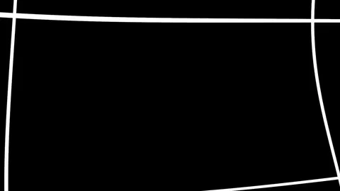 Black and White Wobble Grid Without Trails Stock Footage 79814202