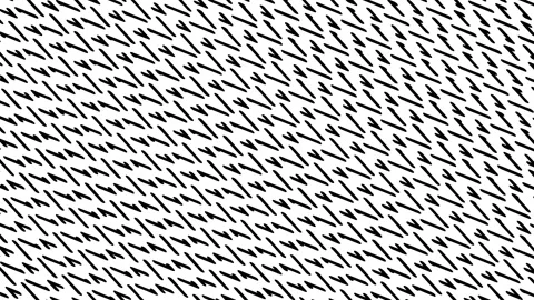 Black and White Zigzag Pattern Stock Footage 301686741