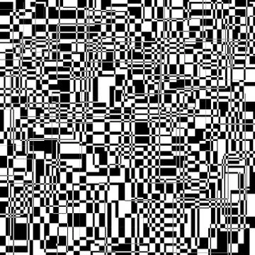 Black and write seamless pattern abstract background. Illustrazione stock