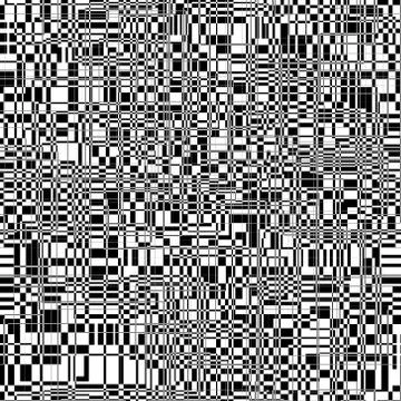 Black and write seamless pattern abstract background. Stock Illustration