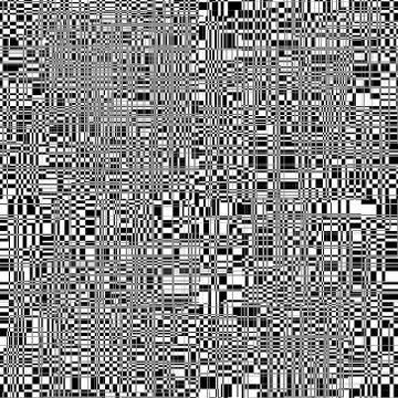 Black and write seamless pattern abstract background. Stock Illustration