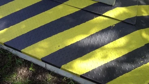 Black and yellow danger warning sign. Attention Stock Footage 75915403