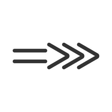 Black arrow pointer cursor, Arrow silhouette icon, Vector element isolated on Stock Illustration