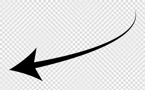 Black arrow pointing right. Isolated arrow icon. Illustrazione stock