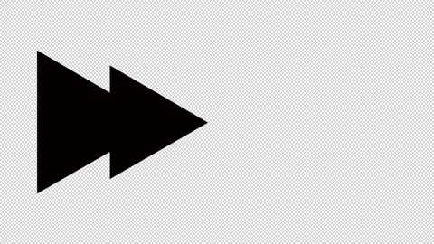 Black arrows showing the direction to the right. Stock Footage 276413253