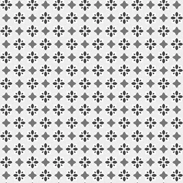 Black Art Design Wallpaper Pattern Stock Illustration