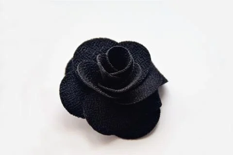 Black artificial rose Stock Photos