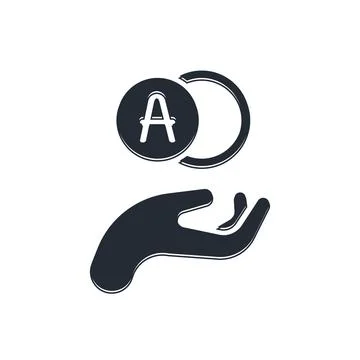 Black Atom icon isolated on white background. Symbol of science, education,.. Stock Illustration