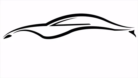 Black auto logo 動画素材 78076265