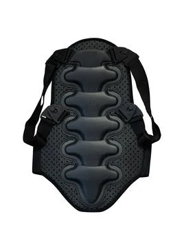 Black back protector 스톡 사진
