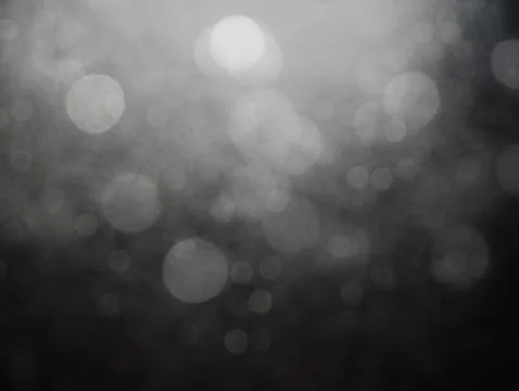 Black background abstract bokeh light for christmas night light holiday Stock Photos