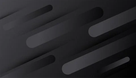 Black background. Abstract dark gradient decoration textured with lines pattern Illustrazione stock