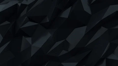 Black background. Abstract triangle texture. Stock Footage 76474135