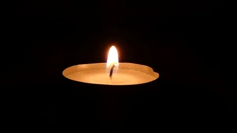 Black background and blowing candle out. Another shots available in my profil Stock Footage 105032094
