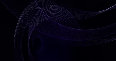 Black background and color abstract lines Video stock 153961723