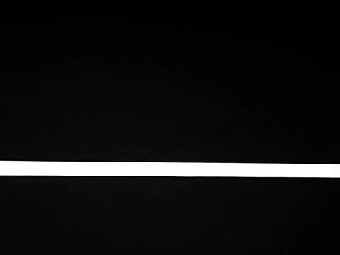 Black background and Horizontal White Stripe. Stock Illustration