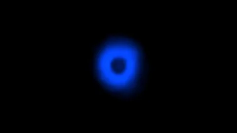 Black background and moving black hole Stock Footage 113389366