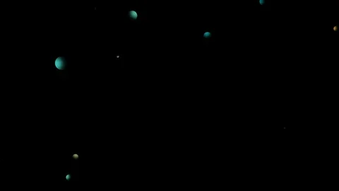 Black background and moving heart shape Stock Footage 106597151