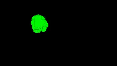 Black background and moving heart shape Stock Footage 109467480