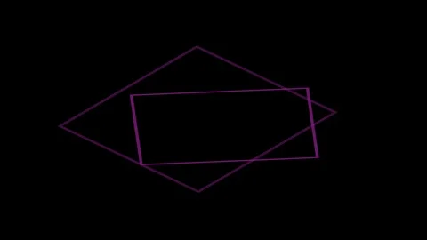 Black Background and Moving Rectangle Stock Footage 103236482