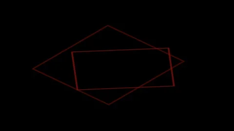 Black Background and Moving Rectangle Stock Footage 103237026