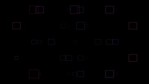 Black Background and Moving Rectangle Stock Footage 103637425