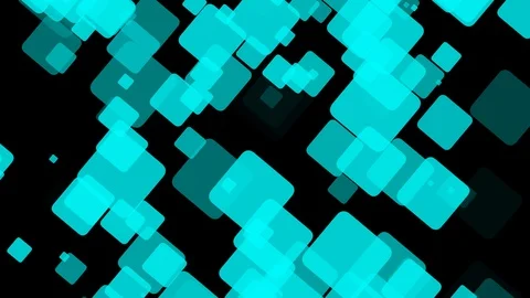 Black Background and Moving Rectangle Stock Footage 112931473