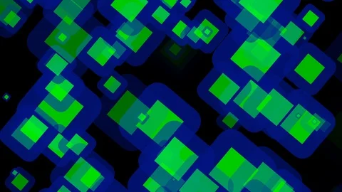 Black Background and Moving Rectangle Video stock 113442282