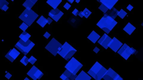 Black Background and Moving Rectangle Stock Footage 113443303