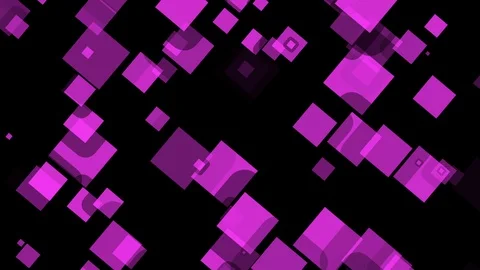 Black Background and Moving Rectangle Video stock 113444255