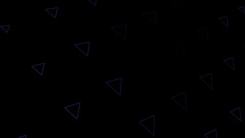 Black background and multiple moving triangles Stock Footage 103292109