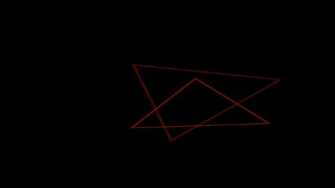 Black background and multiple moving triangles Stock Footage 103349344