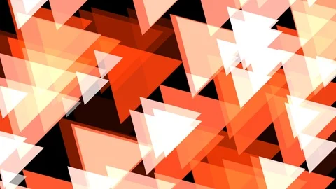 Black background and multiple moving triangles Stock Footage 113272546