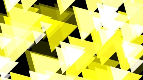 Black background and multiple moving triangles Stock Footage 113274922
