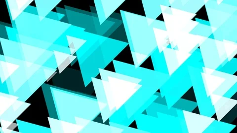 Black background and multiple moving triangles Stock Footage 113277405
