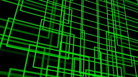 Black background and square transform motion Stock Footage 103401956