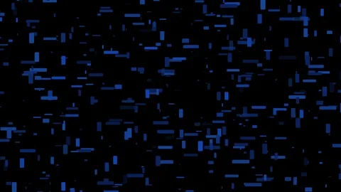 Black background and square transform motion Video stock 104462085