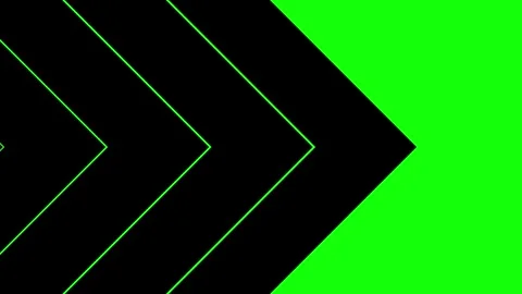 Black background arrow green Stock Footage 245176191
