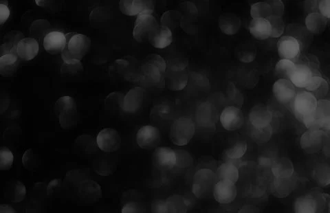 Black background bokeh abstract blur card halloween light effect pattern Stock Photos