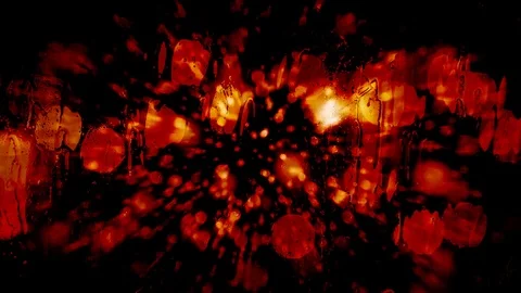 Black Background Bokeh 스톡 동영상 89887056