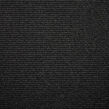 Black background carpet with small horizontal stripes Stock-Fotos