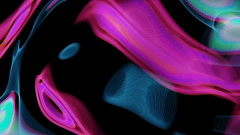 A black background with a colorful pattern 库存影片 310538982